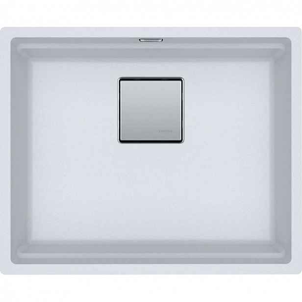Franke Kubus 2 Pro - Fragranitový dřez KNG PRO 110-52, bílá-led 125.0757.353