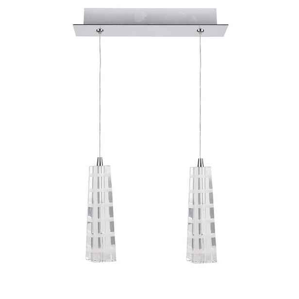 Stropní svítidlo Emo 2XG4 20W chrom