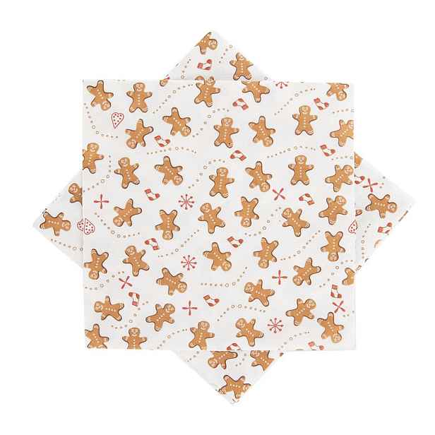 Ubrousek papír PERNÍČEK 20 ks 33x33 cm