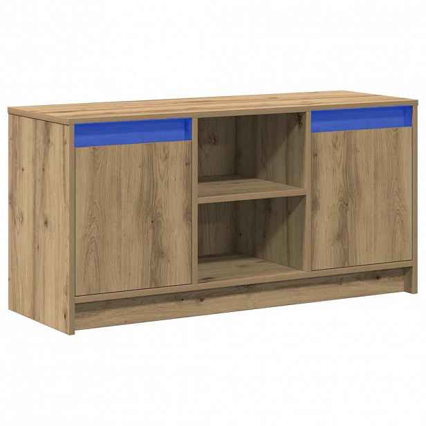 vidaXL TV jednotky 100 x 34 x 50 cm Hnědá Kompozitní dřevo