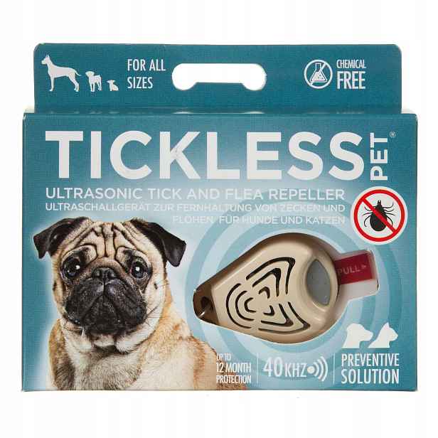 Tickless Pet Zařízení chránící před klíšťaty a blechami pro psy
