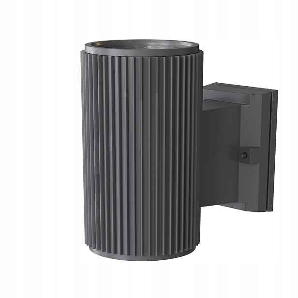 Venkovní dekorativní nástěnná lampa, moderní šedá, IP54 16 cm Maytoni