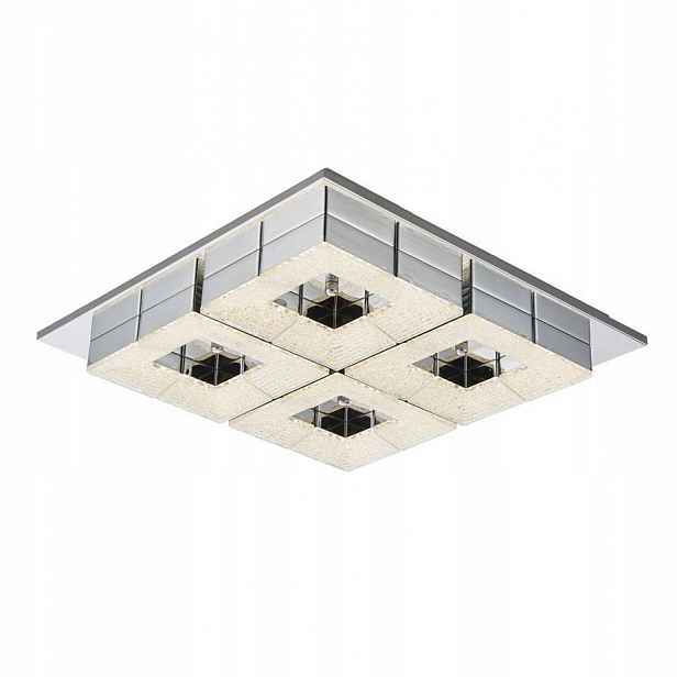 Stropní Svítidlo Stropní Svítidlo Led lustr Chrom 45x45 cm 3800 lm Clarise Italux
