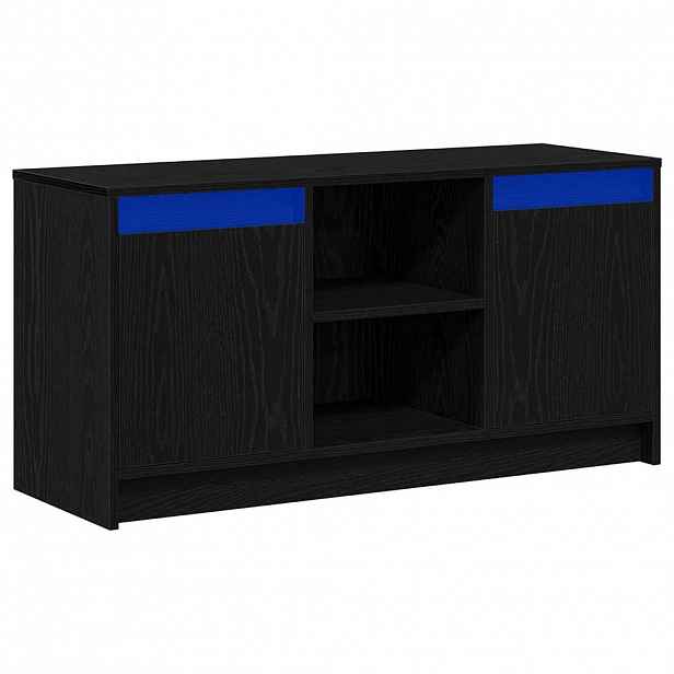 vidaXL TV jednotky 100 x 34 x 50 cm Černá Kompozitní dřevo