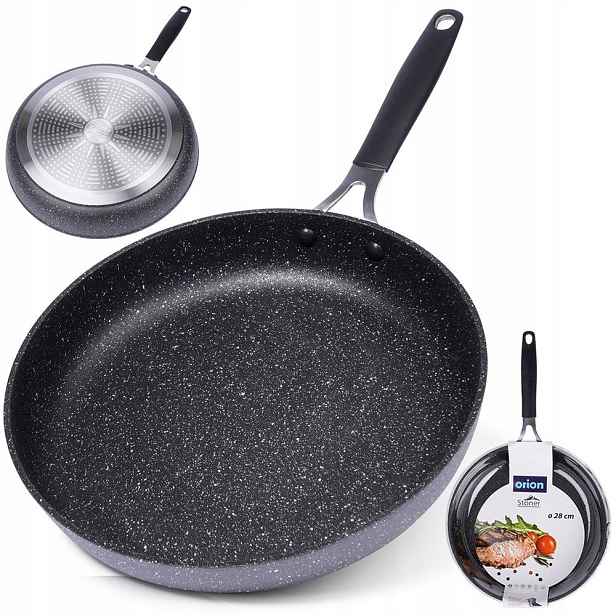Pánev Orion Stoner granitová mramorová kamenná nepřilnavá 28 cm
