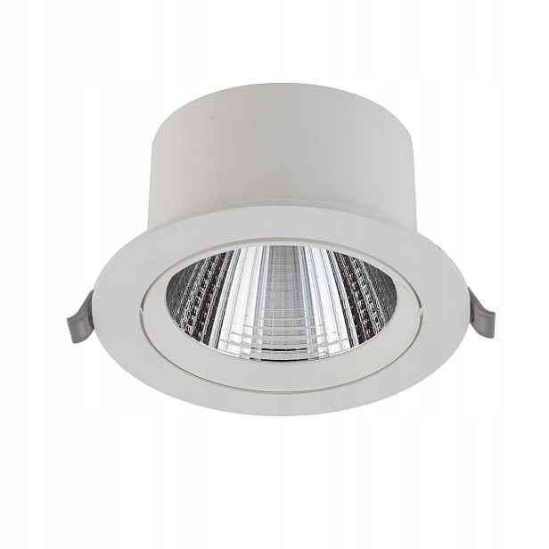 Zapuštěná bodová pohyblivá Led lampa 15W kulatá bílá teplá Nowodvorski