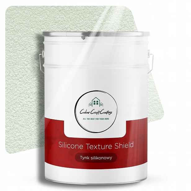 Silikonová omítka 1.0MM Beránek Zelená 25KG F473