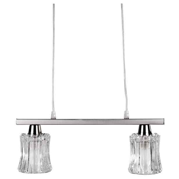 Stropní lampa Ibiza 2X40W E14 saténová