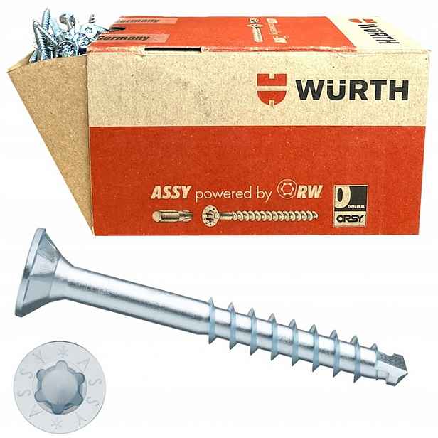 Wurth Šrouby Assy Plus 4x50 Konfirmat 500ks