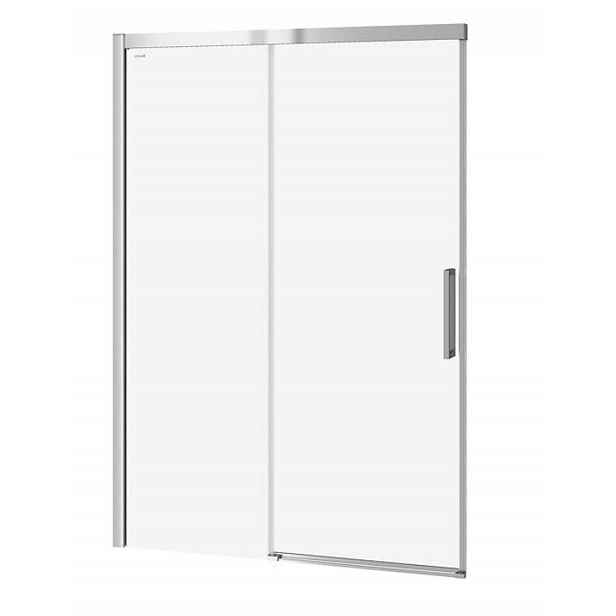 Cersanit Crea - Sprchové dveře 140x200 cm, chrom/čiré sklo S159-008