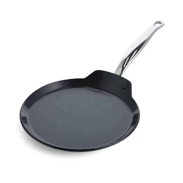 GreenPan Nepřilnavá keramická pánev na palačinky Barcelona Pro, Ø 24 cm, černá CC005337-001