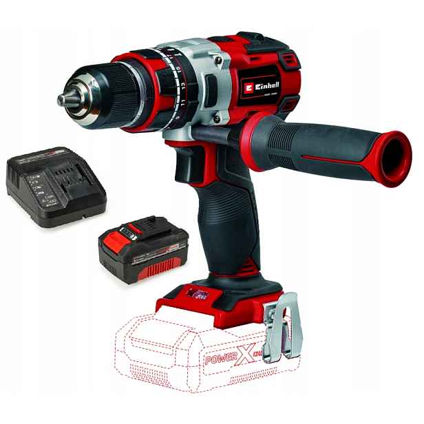 Einhell Aku Vrtačka Příklepový Tp-cd 18/80 Li Bl Set 4,0AH Akum