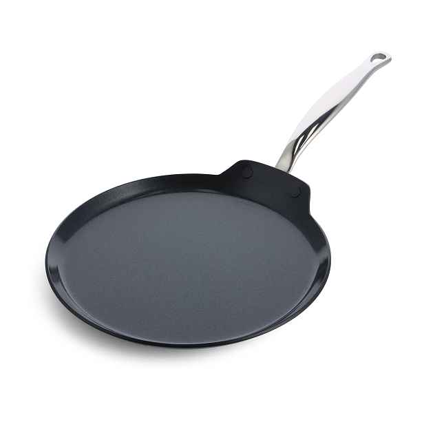 GreenPan Nepřilnavá keramická pánev na palačinky Barcelona Pro, Ø 28 cm, černá CC005338-001