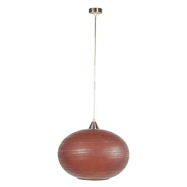 Stropní lampa Bola 1X60W E27 hnědá