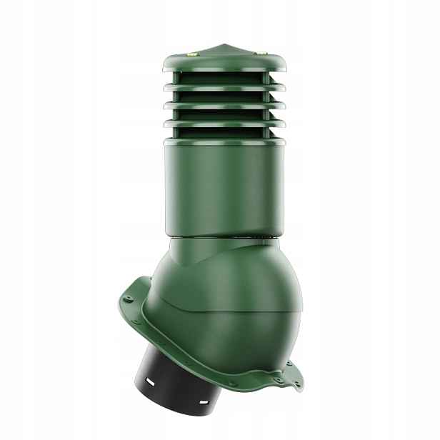 Větrací komín Smartline profil F fi 150 mm, zateplený, zelený