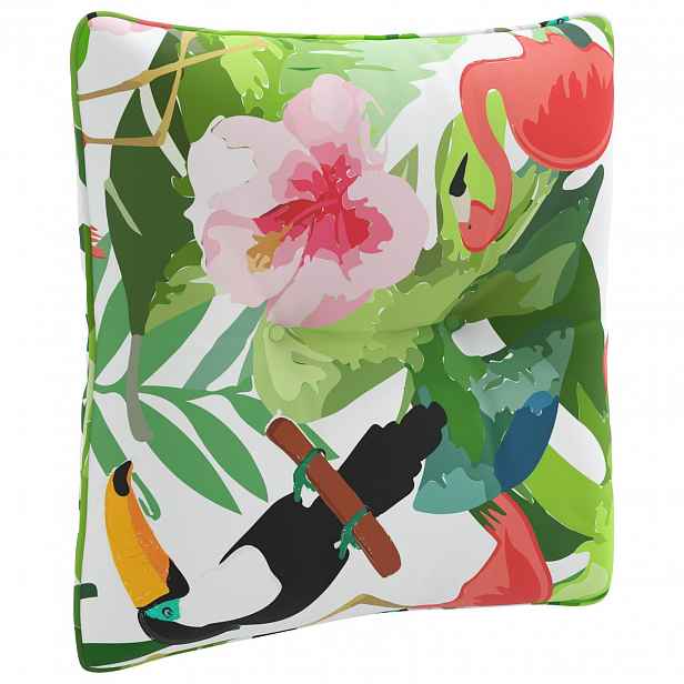 vidaXL Zádový polstr PUTTEN 100% polyester Vícebarevný 40 x 40 x 10 cm