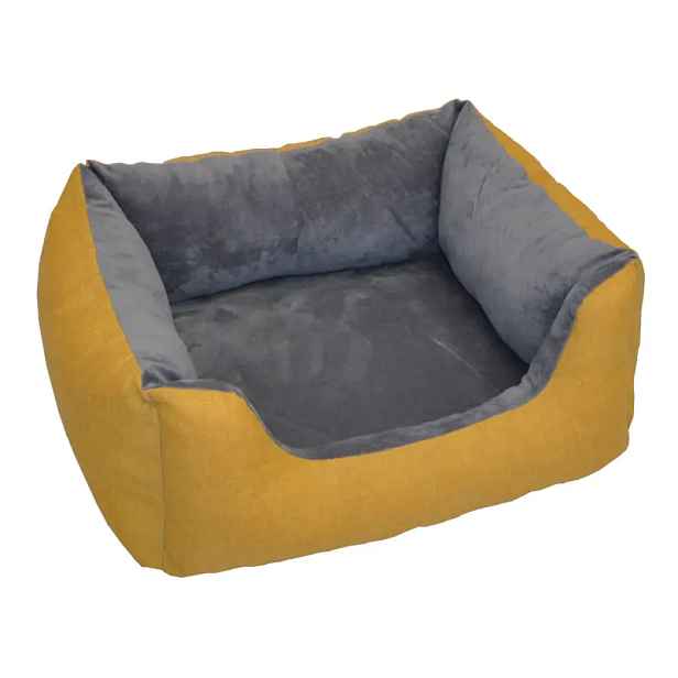 Axin Trading Pelíšek Deluxe 68x58 cm - žlutý