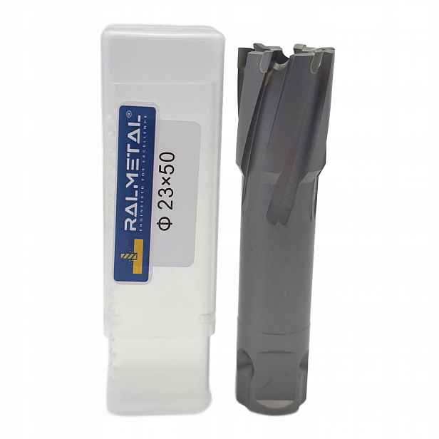Fréza Vrták Trepanační Vhm Tct 23 x 50 mm Weldon 19,05 Nitto