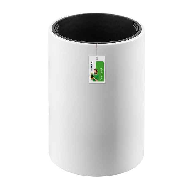 Květináč kulatý s vložkou Heos DPHER470 125 l, bílý