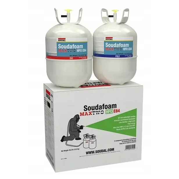 Soudal Maxtwo Stříkací pěna 0,028 Hydrofobní 430 L Podkrovní stěny 1200 Ml