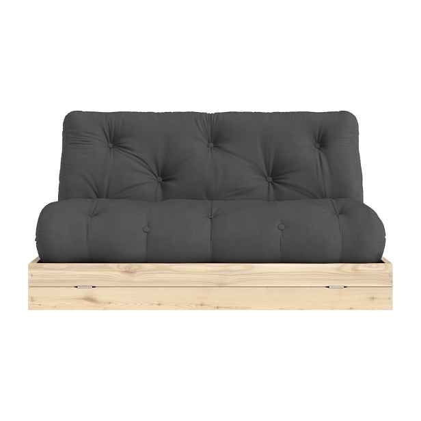 Tmavě šedá rozkládací pohovka 145 cm Flip – Karup Design