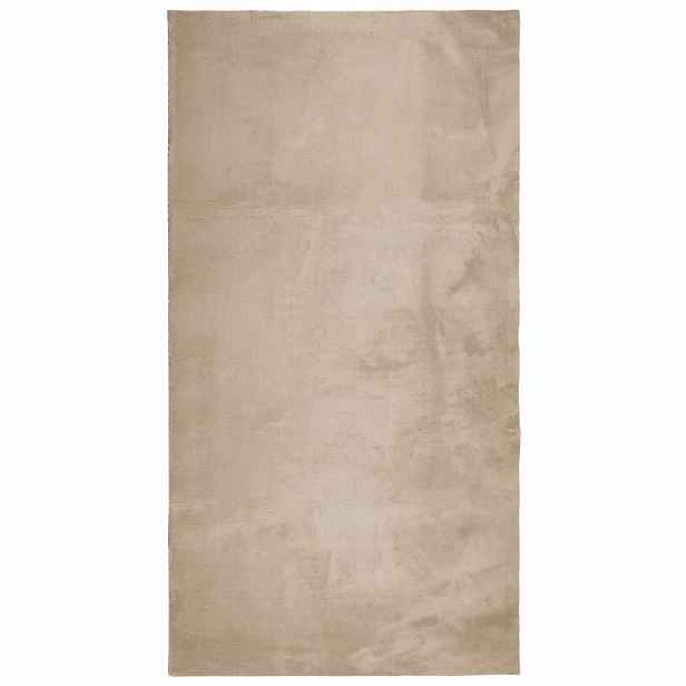 vidaXL Koberec HUARTE krátký vlas měkký a pratelný pískový 60x110 cm