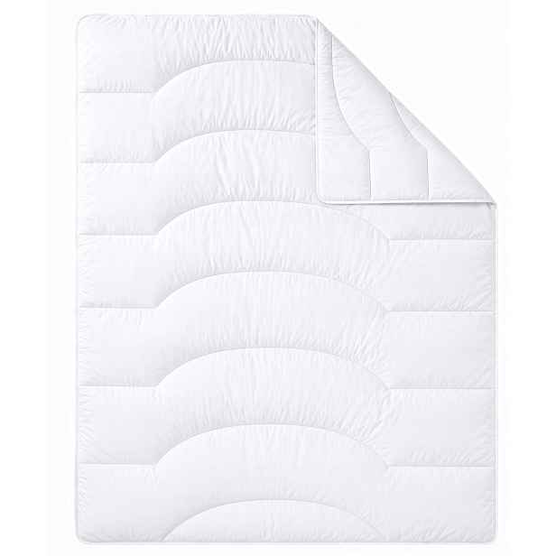 Přikrývka 220x200 Cotton Percale bílá 1320 g