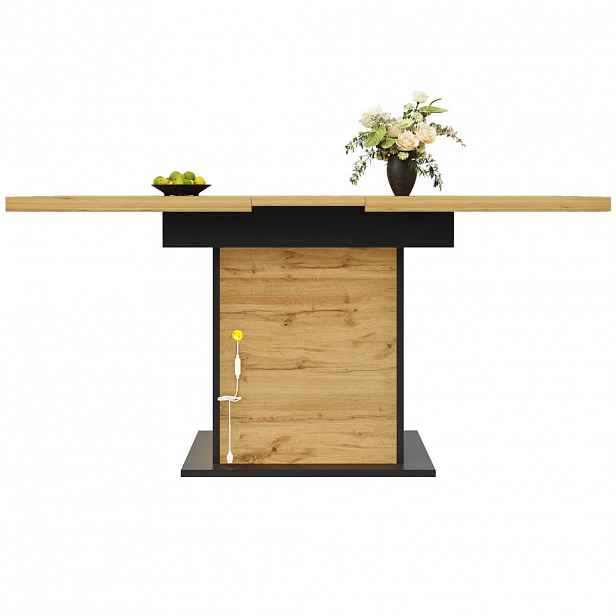 FLIEKS JÍDELNÍ STŮL teleskopický 110-140x80cm LED úložný