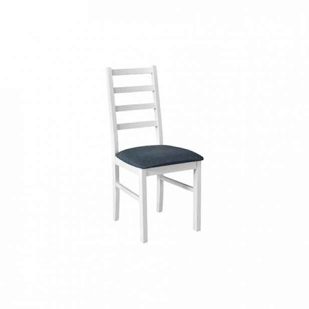 Jídelní židle NILO 8 Bílá Tkanina 35