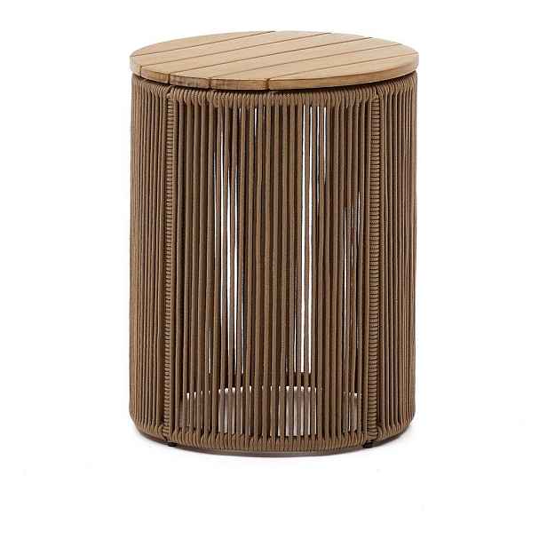 Kulatý zahradní odkládací stolek ø 40 cm Mesa – Kave Home