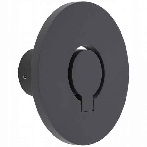 Nástěnná lampa Axion Led černá 8W IP65 3000K Moderní Zahradní Lampa Fasády