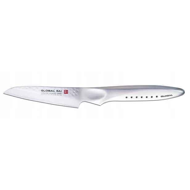 Nůž na loupání 9 cm jednoduchý Global Sai SAI-S03R
