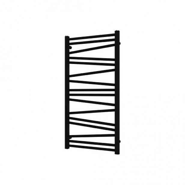 Radiátor kombinovaný SAT Lilon 97,5x50 cm černá matná SATRALI975500BL