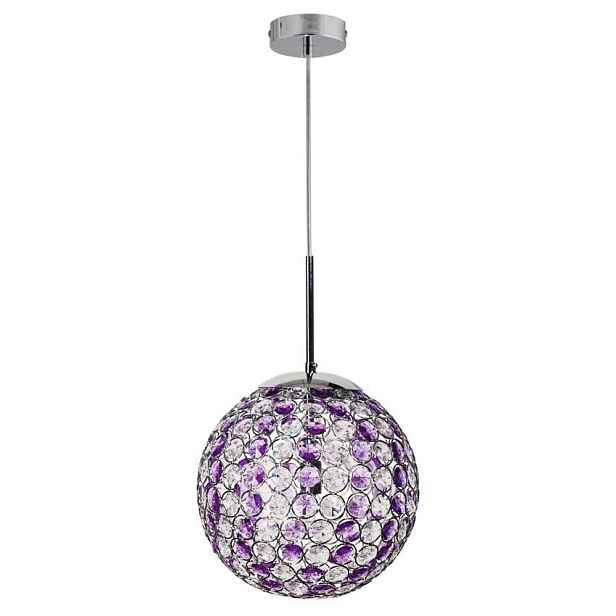 Stropní svítidlo Starlet 25 1X40W G9 fialové chromové