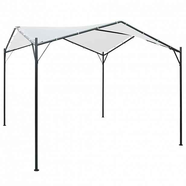 vidaXL Altán 3 x 3 x 2,6 m bílý 180 g/m²