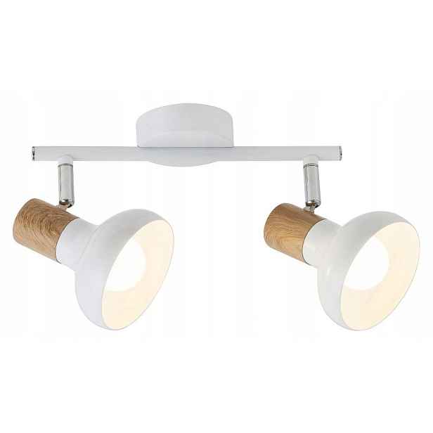 Lampa reflektorová spotová bílá Holly skandinávská do pracovny Rabalux