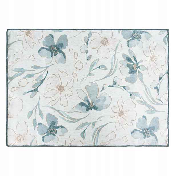 Podložky Ines 10 32x45 cm přírodní květiny sada 4 ks dekorativní