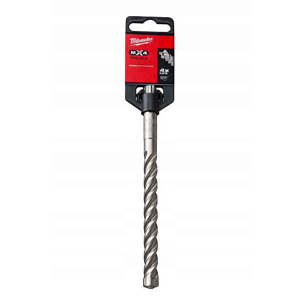 Vrták Do Betonu 10/100/165 MM Sds Plus MX4 (1 Ks) Milwaukee 4932352026