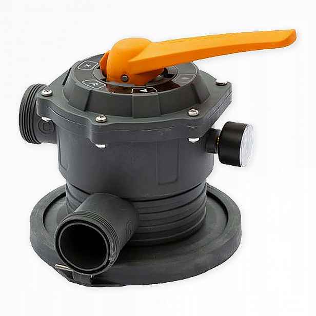 6-cestný ventil pro pískovou pumpu Bestway Flowclear P03850 černý, nový