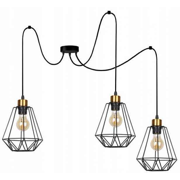 Industriální závěsná lampa 3xE27 Primo Candellux