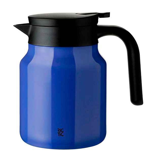 Modrá termokonvice z nerezové oceli 900 ml Therm-It – RIG-TIG