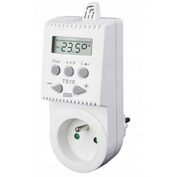Termostat, Regulátor Teploty Do Zásuvky TS10