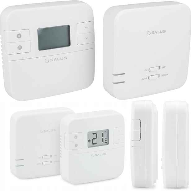 Bezdrátový Nástěnný Elektronický Termostat RT310RF Salus