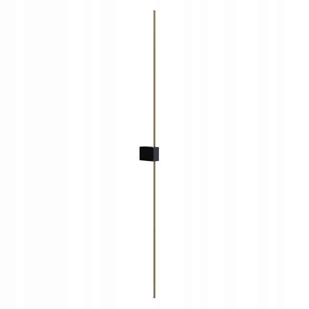 Nástěnná lampa zlatá černá stick 105 cm LED3000K do obývacího pokoje ložnice Maytoni