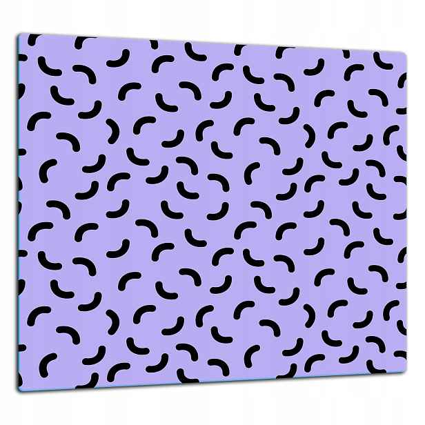 7v1 Skleněná Deska Ochranný Panel 65x60 Vzory Tvrzené Sklo