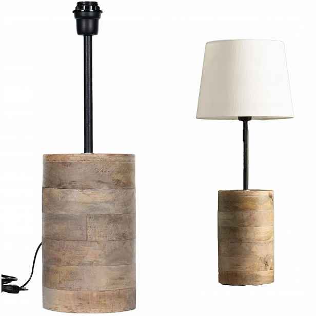 Boho Stolová Stolní Lampa Noční E27 přírodní dřevěná ozdoba do obývacího pokoje
