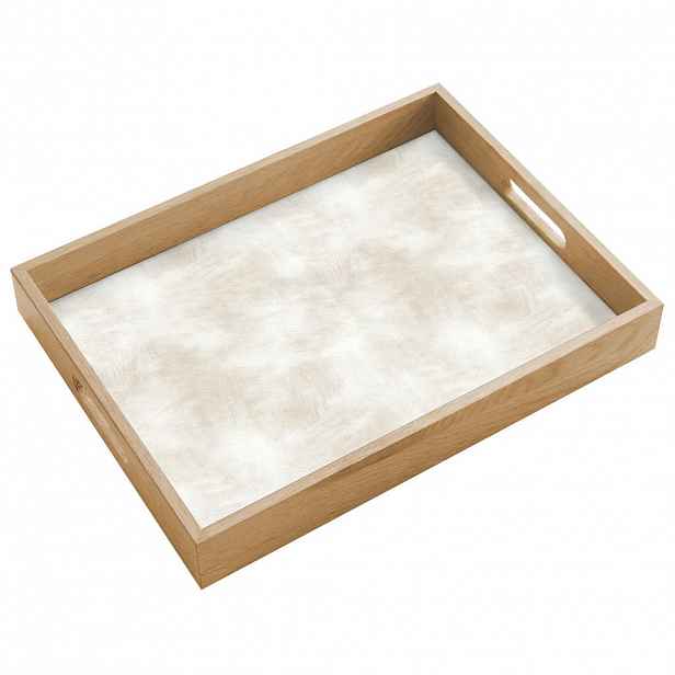 OnlyWow SERVÍROVACÍ PODNOS Jemné - Textura - Béžová 40x30 cm