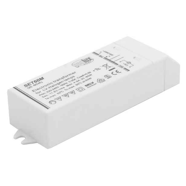 Transformátor elektronický 60W, TR60 Palux