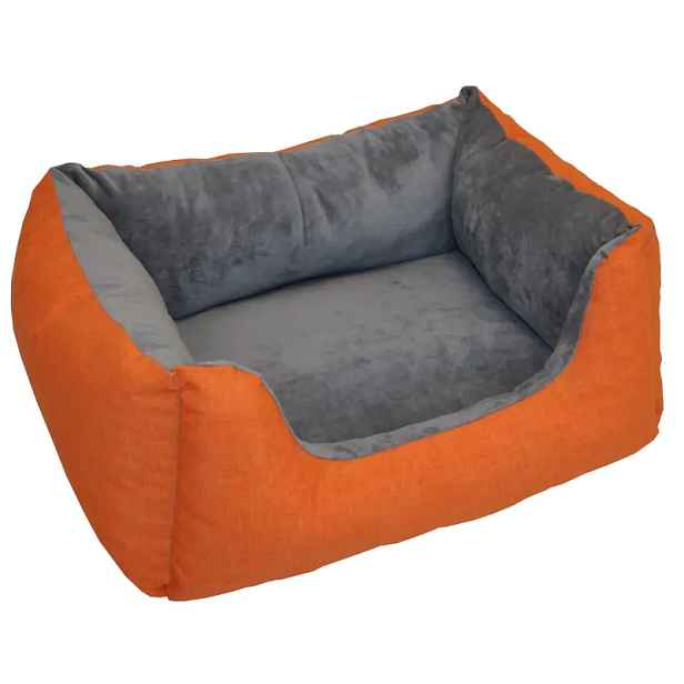 Axin Trading Pelíšek Deluxe 68x58 cm - oranžový