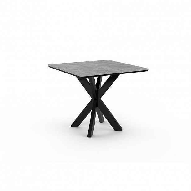 Home Collective JÍDELNÍ STŮL 90 cm kamenně šedý